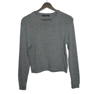 Brandy Melville Women's Jumper Gray Top Size: O/S